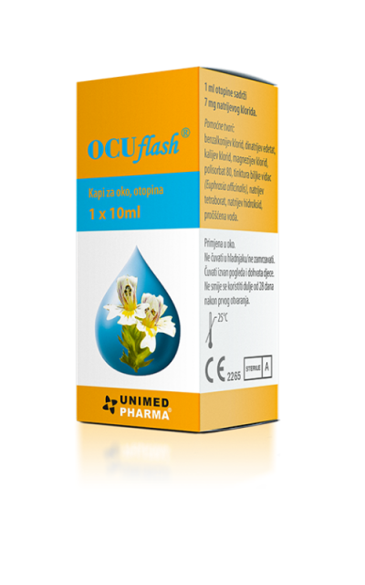 OCUflash ® - Prva pomoć kod iritiranih očiju, 