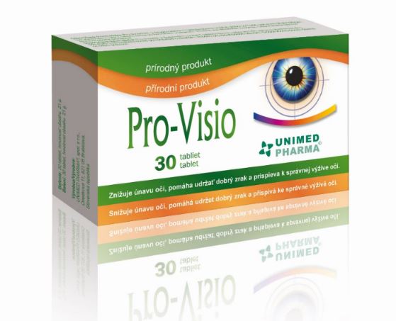 Pro-Visio - Prírodný produkt pre lepší zrak